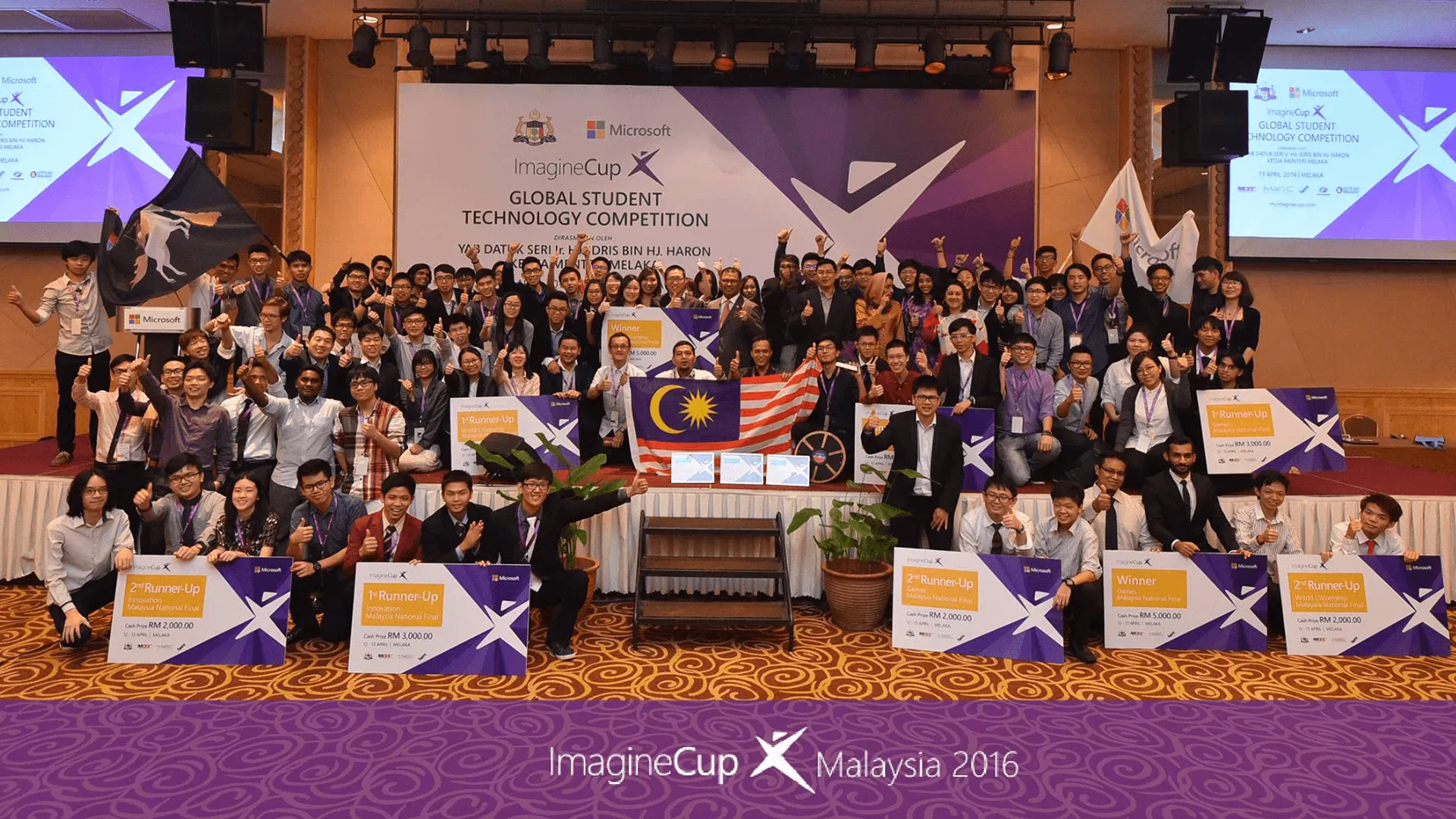 Microsoft Imagine Cup Malaysia 2016 Group Photo Microsoft Imagine Cup Malaysia 2016 Group Photo